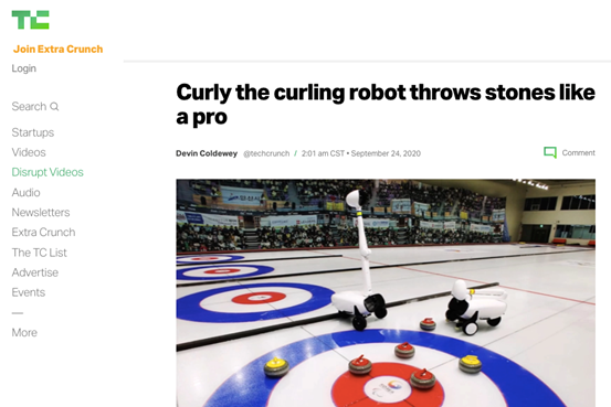 经过训练的AI机器人,可击败专业冰壶运动员?
                                            