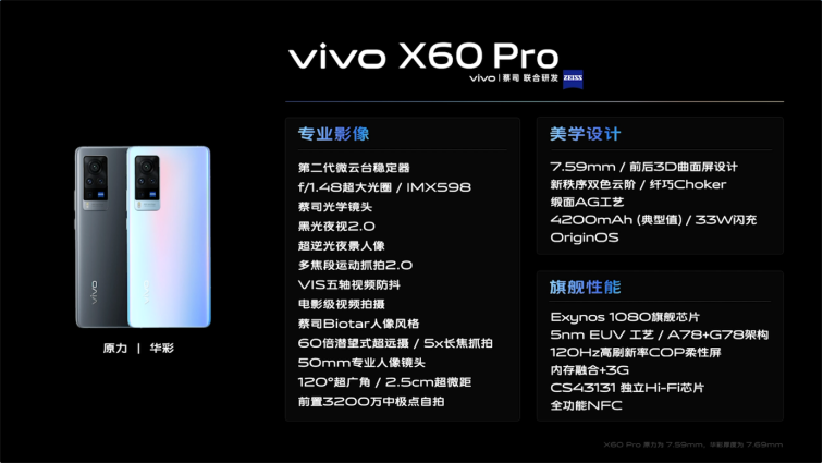 超稳微云台夜色更精彩 vivo X60系列影像旗舰正式发布