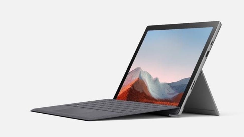 微软发布全新Surface Pro 7+平板电脑二合一设备，称比苹果的好