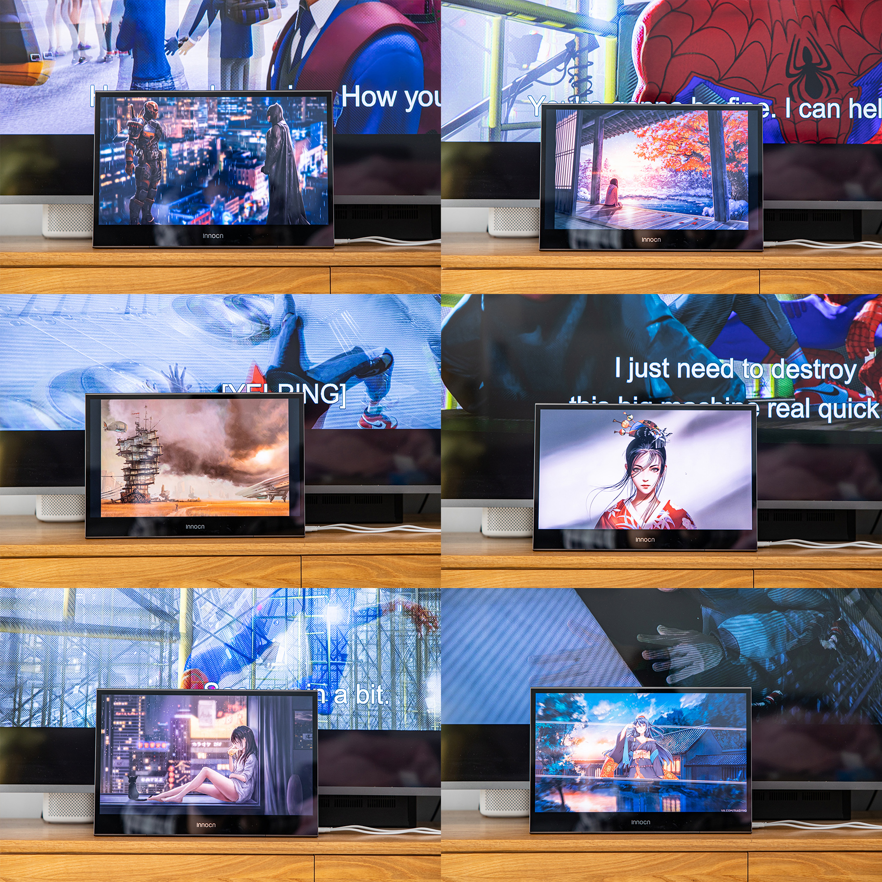 糖纸众测丨 15.6 英寸 4K 分辨率，折叠、广色域，INNOCN N1U Pro 便携屏幕全场景体验