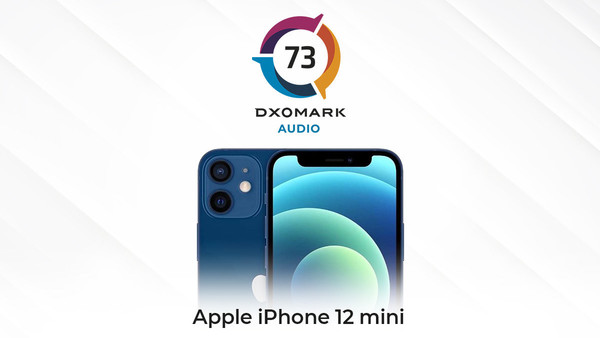 DXO公布iPhone 12 mini音频得分：73分 名列前十