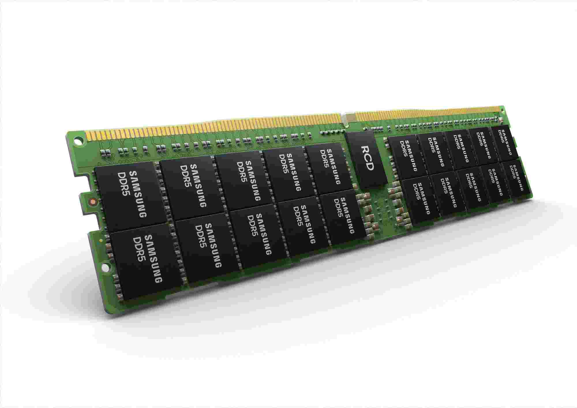 三星宣布新一代DDR5芯片计划 速度翻倍、容量增20%