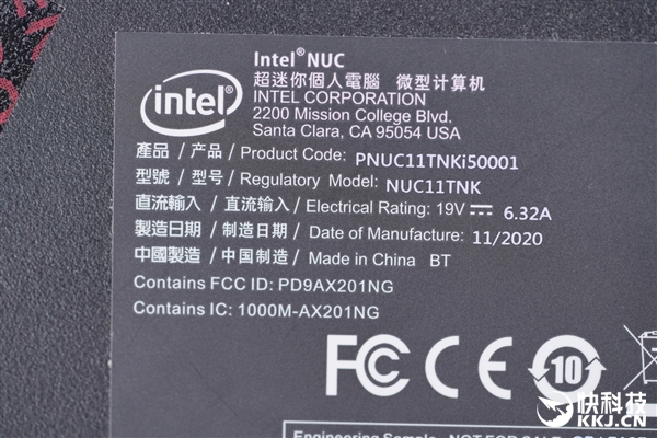 小如机顶盒的主机！Intel第11代酷睿猛虎峡谷NUC图赏
