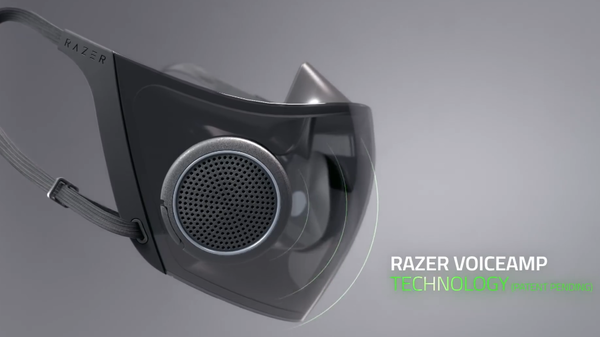 自带RGB的N95 雷蛇称将量产Hazel概念口罩