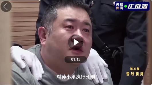 孙小果被执行死刑前现场视频首曝光：为何一次次死里逃生？