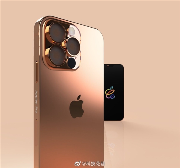 iPhone 13 Pro高清渲染图曝光：小刘海神似华为P20