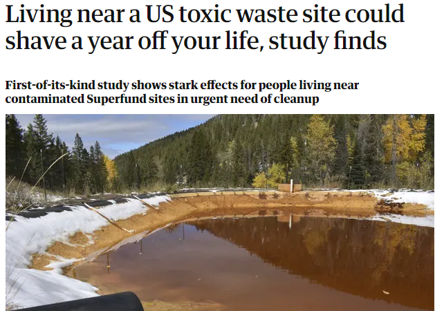 环球深观察丨毒害环境 美国还有多少事没说清？