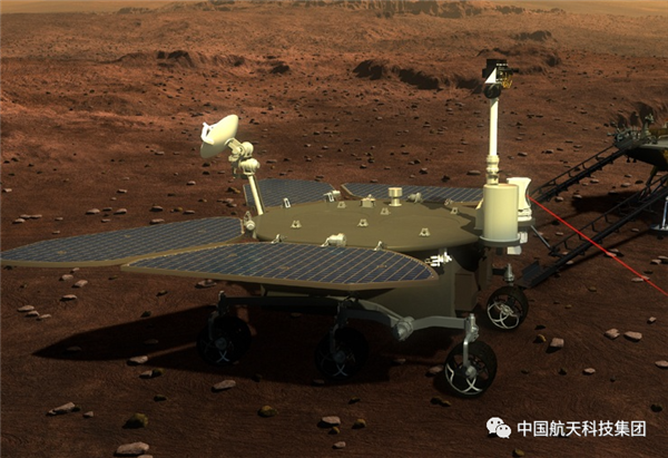 历史性的一步！中国“祝融号”火星车踏上火星表面