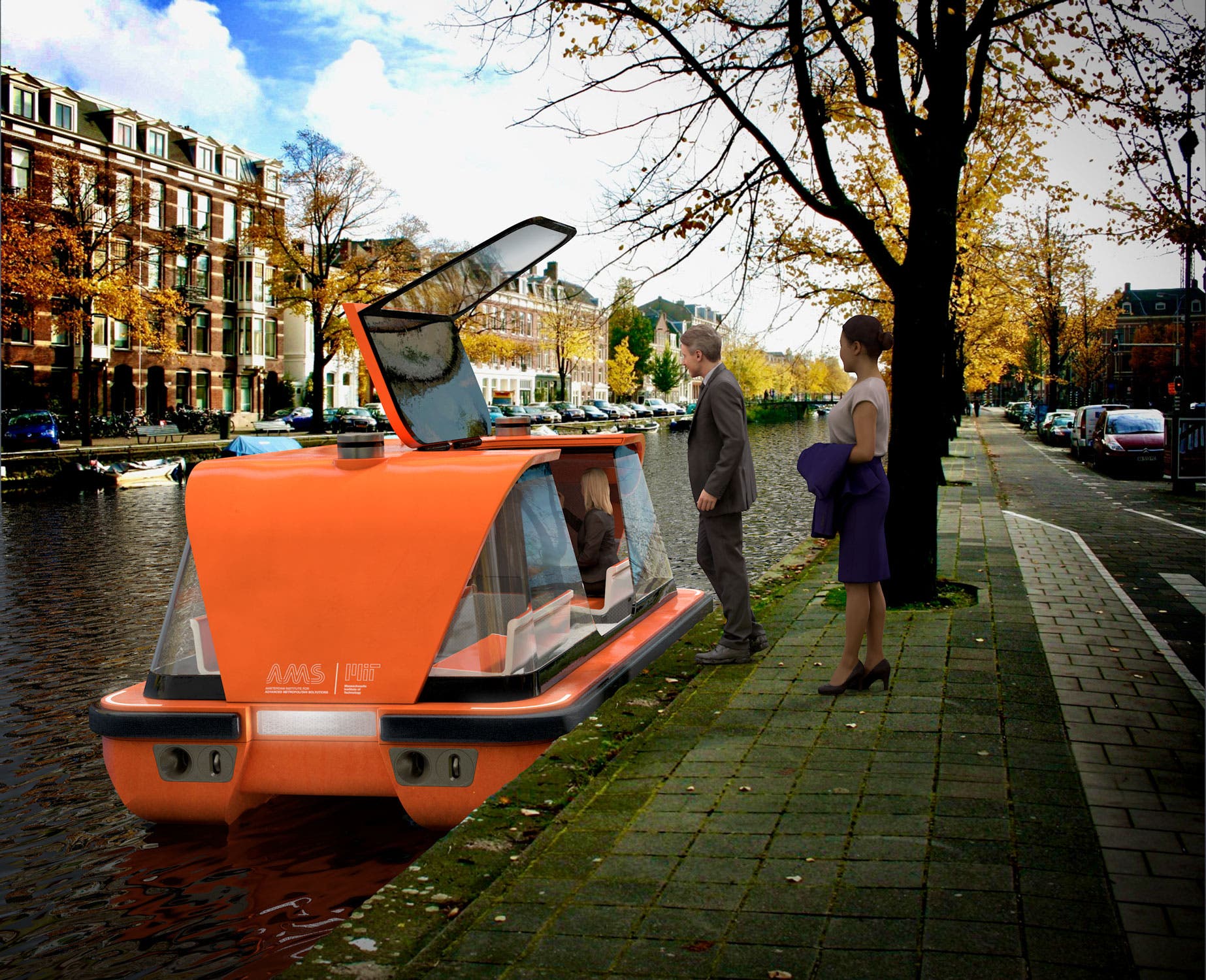 全球首款自动驾驶电动船将在荷兰进行“河道路测”