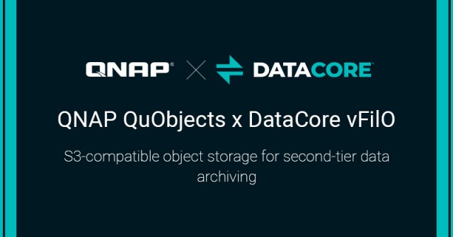 威联通（QNAP）携手 DataCore 提供 NAS 与 Object 自动化文件传输与归类解决方案