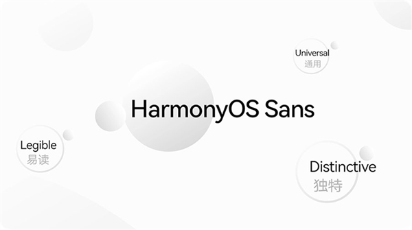 华为全新定制HarmonyOS San字体上线：官方揭秘三大看点