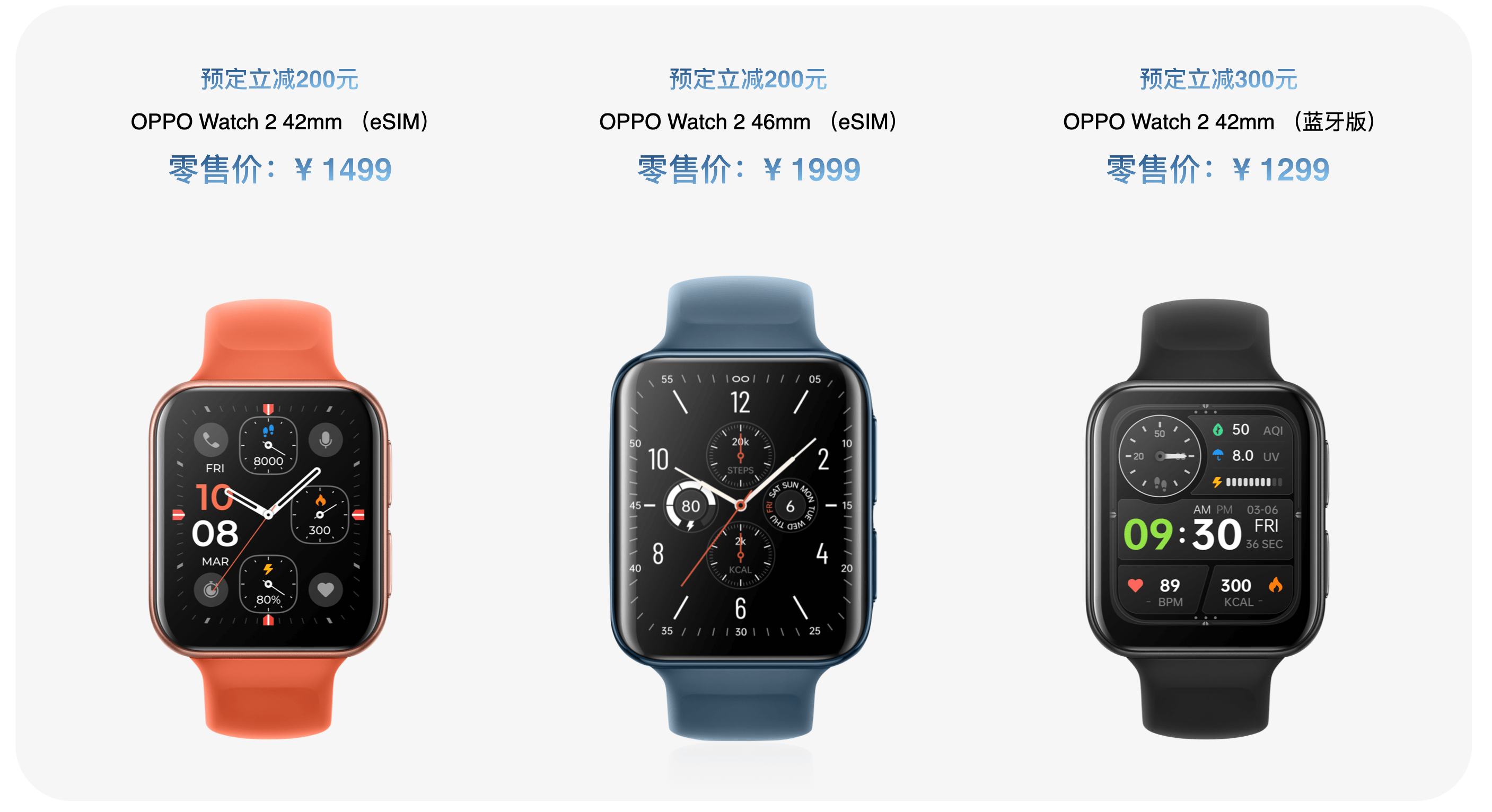 OPPO Watch 2系列发布 打造新一代安卓全智能手表旗舰