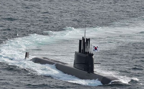 韩媒：韩军宣布成功进行水下试射潜射弹道导弹跻身 射程500公里世界8国之一