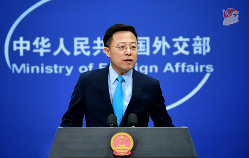 中国驻阿富汗大使祝贺阿富汗新政府成立，赵立坚回应