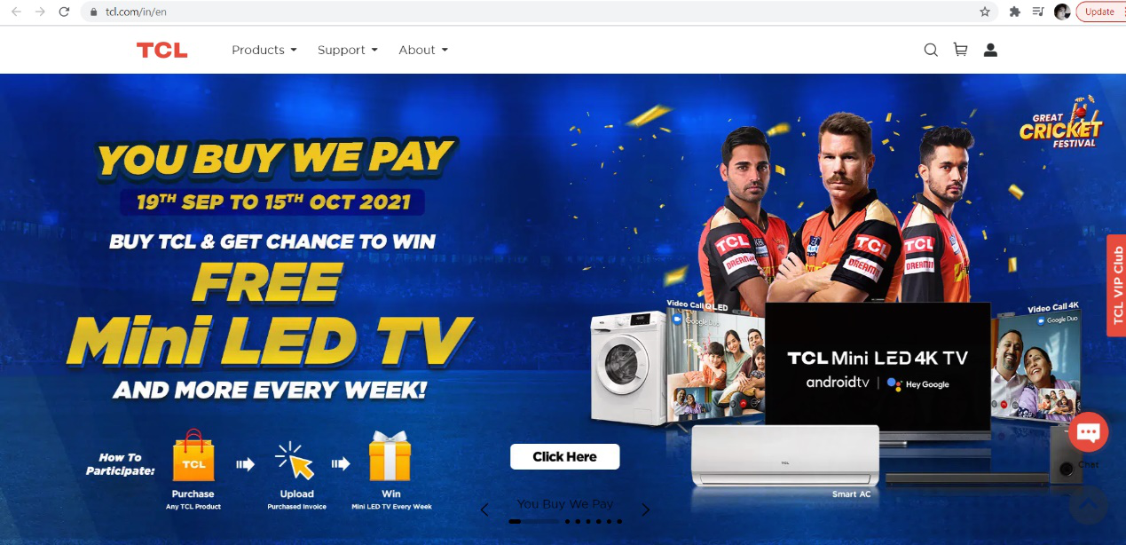 TCL印度逆境突袭 前三季度TV销售额同比增长44%