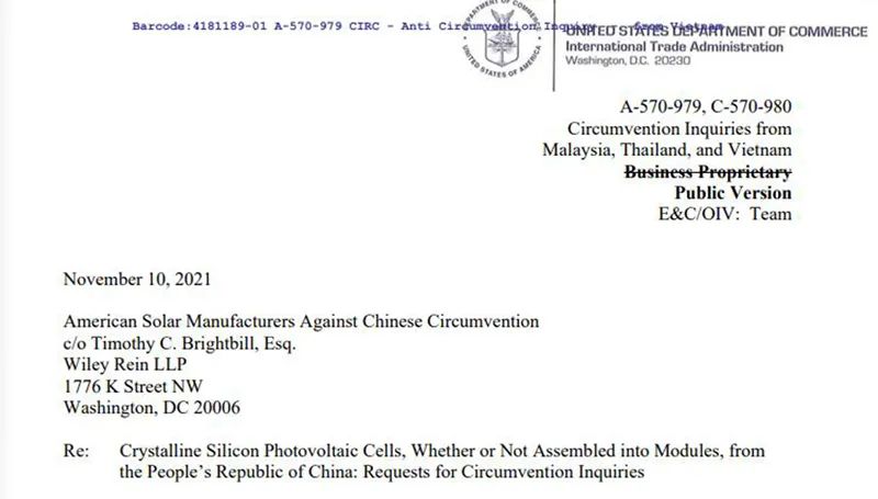 光伏板块利好来了！美商务部宣布亚洲光伏制造商“反规避调查”不予立案
