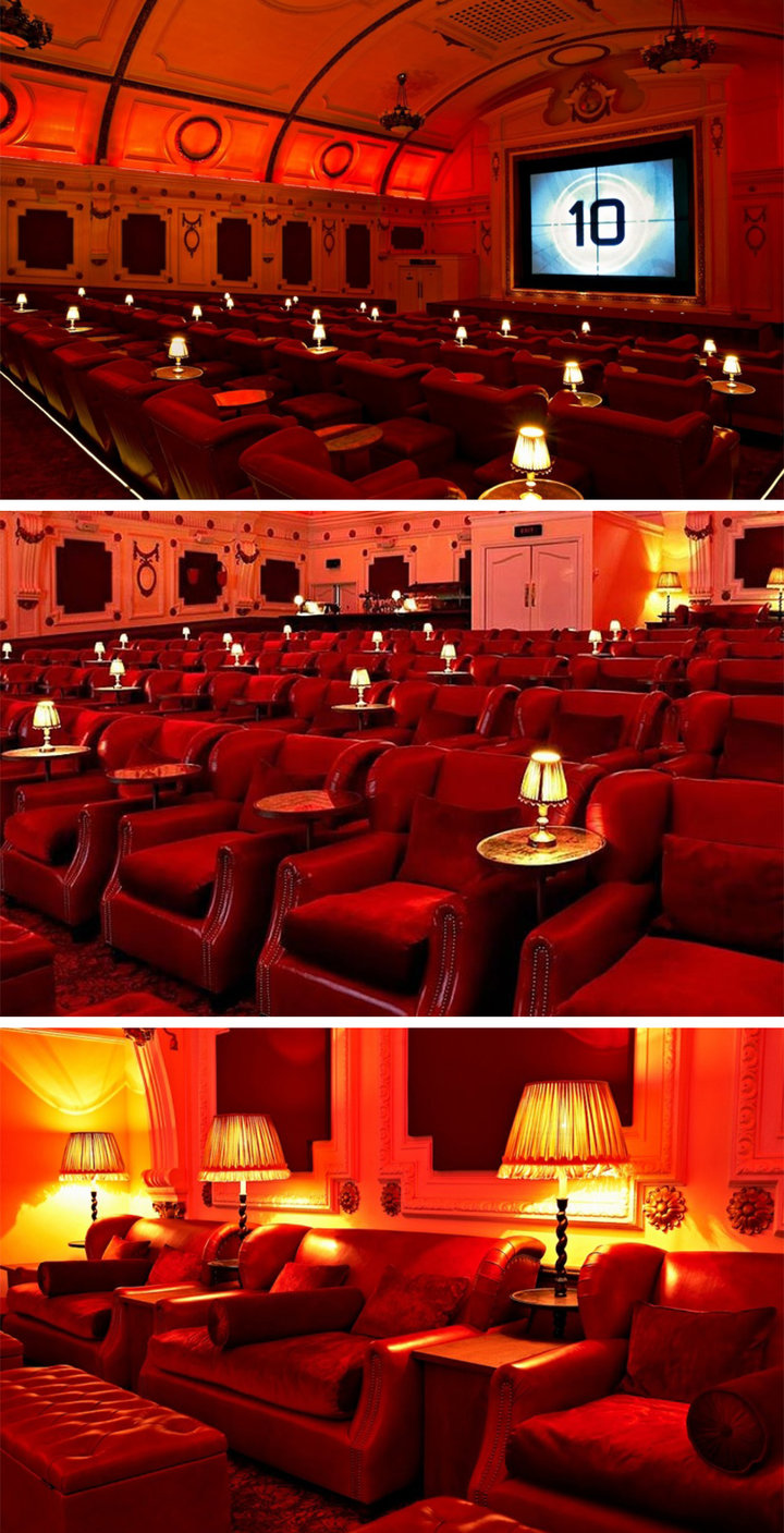 为什么电影院座椅大多都是「红色」的？