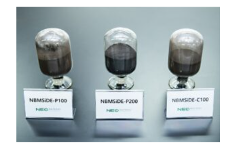 NEO公司推出3类硅负极活性材料 可用于高性能锂离子电池