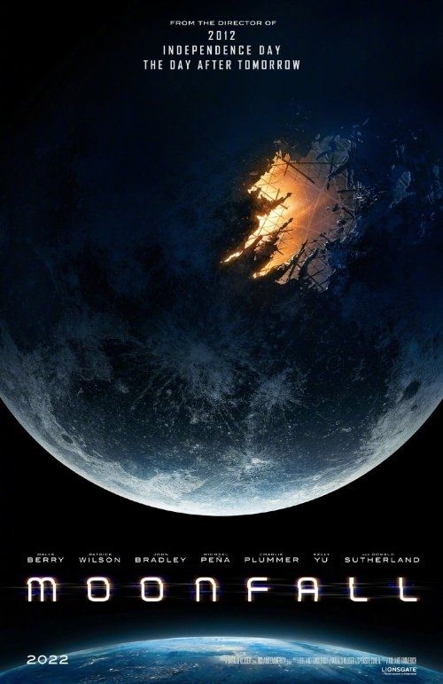 《2012》《后天》导演新灾难片《月球陨落》来了：上演月球撞地球
