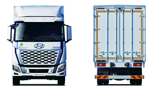 韩国在实际物流服务中测试氢燃料货运卡车