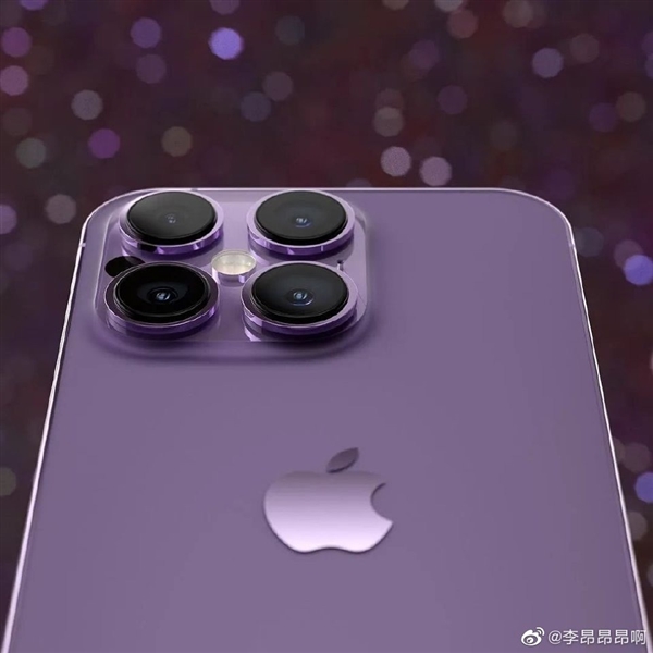iPhone 14最新概念渲染图曝光：刘海彻底抹平、首次四摄