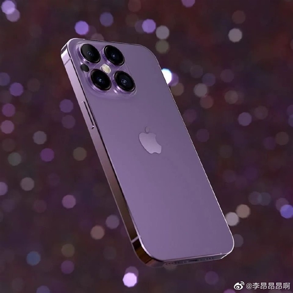 iPhone 14最新概念渲染图曝光：刘海彻底抹平、首次四摄