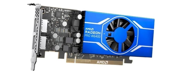 AMD连发两款专业显卡：6nm工艺、功耗只有25W