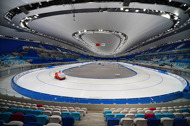 相约冰雪，一起来|北京2022冬奥会比赛场馆巡礼之国家速滑馆
