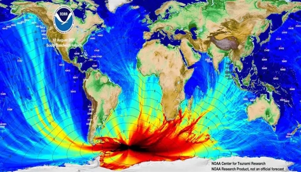 科学家发现一次神秘的全球性海啸 却不知道来自哪里