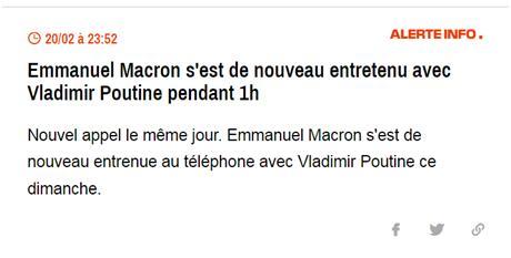 马克龙与普京罕见一天内两次通话，法方发出大消息！
