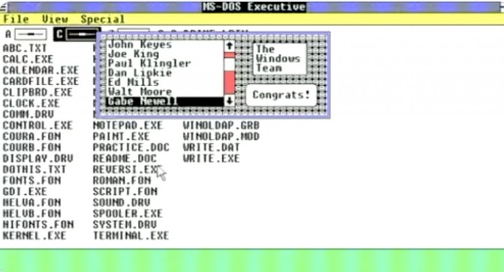 37 年后被发现的 Windows 1.0 彩蛋，原来还有他