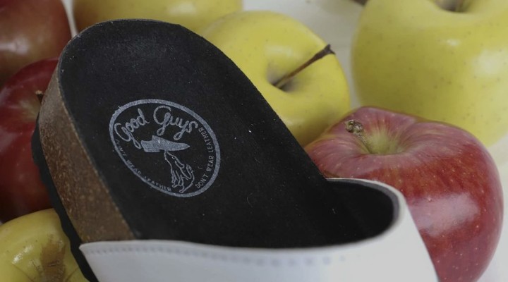 苹果皮革来了！渣渣也能做成鞋和包