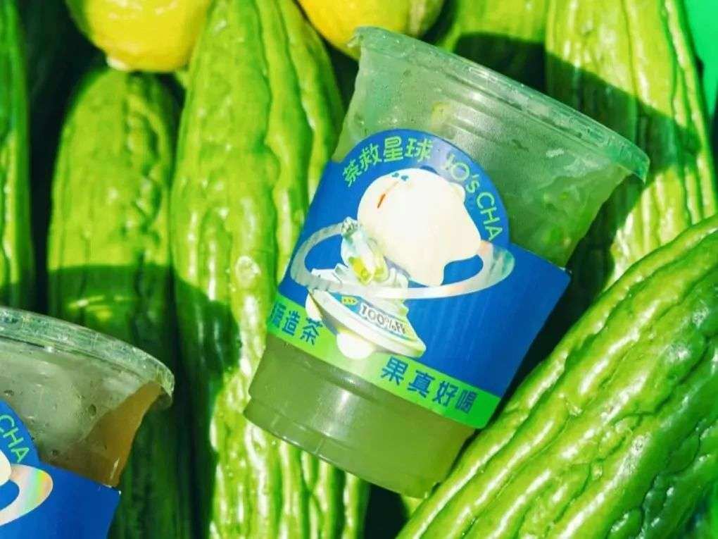 苦瓜柠檬茶，一年卖410万杯，广东有品牌正在靠“蔬果茶”突围