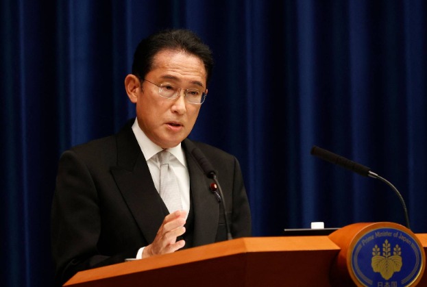 日本首相岸田文雄确诊感染新冠病毒