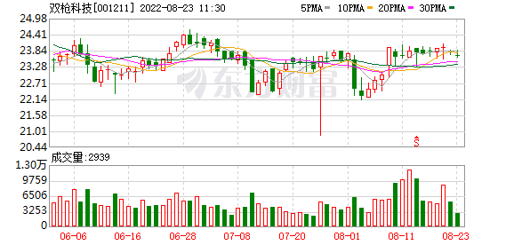 双枪科技股东华睿泰信拟减持不超总股本5.43%股份
