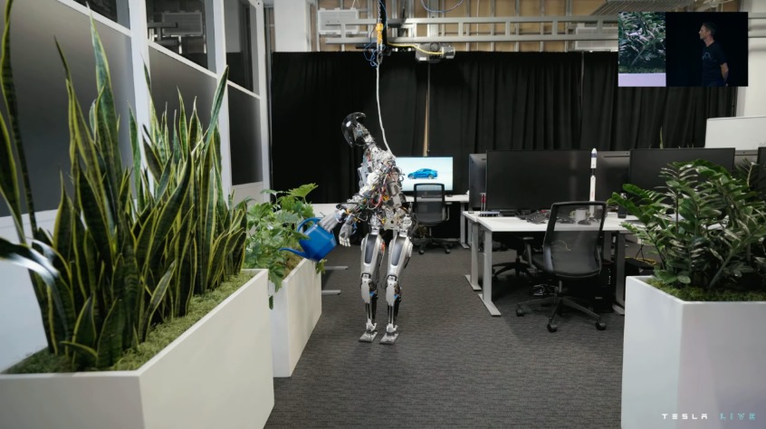 干货来了 特斯拉人形机器人“擎天柱”全球首秀：它能做什么？有前景吗？