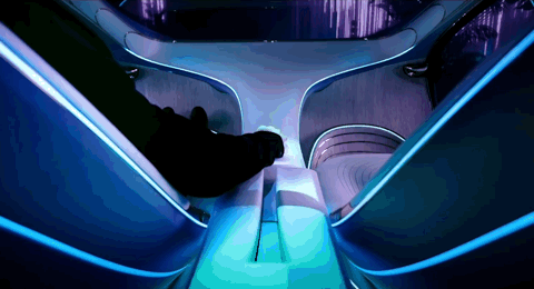 《阿凡达 2》与奔驰的梦幻联动！这辆布满鳞片的概念车，上路了
