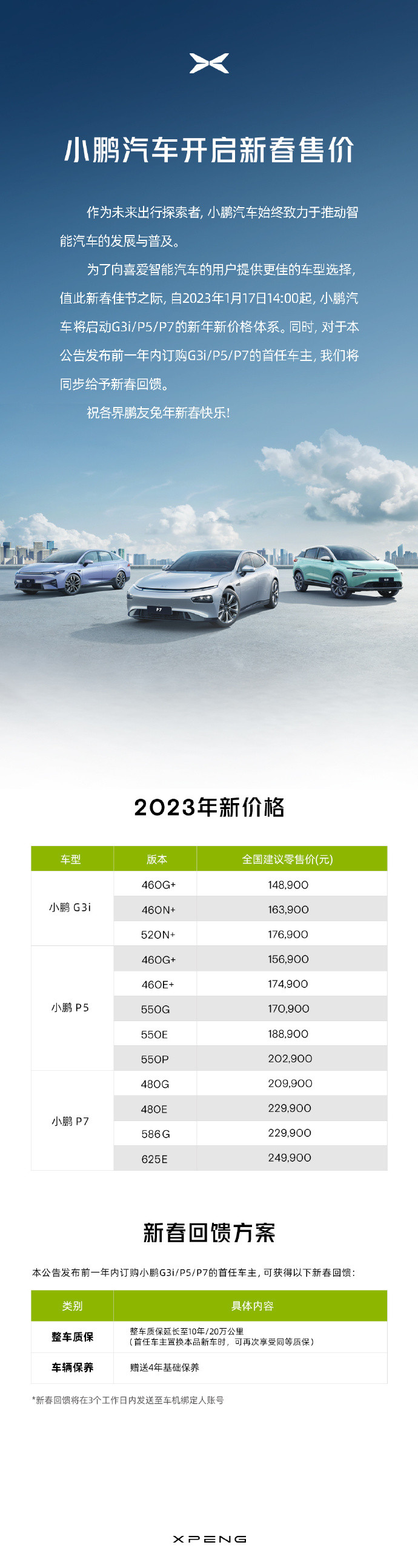特斯拉搅动新能源车市场！小鹏汽车(09868)宣布降价2—3.6万元