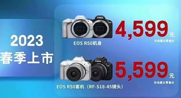 佳能发布两款新相机，更轻更便宜的全画幅入门新机来了