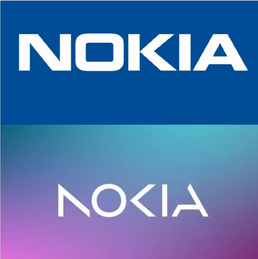 诺基亚近60年来第一次更换Logo：标志性蓝色消失！网友：感觉支离破碎