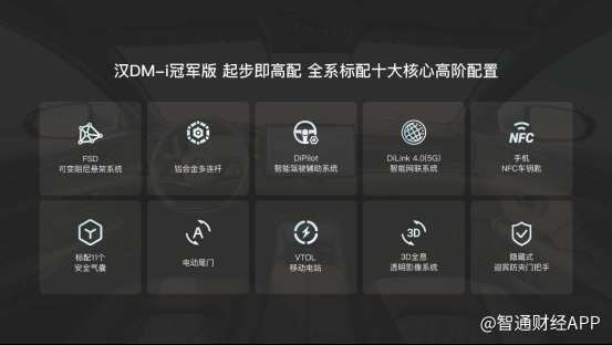 汉DM-i冠军版、汉DM-p战神版巅峰上市，售价18.98~28.98万元