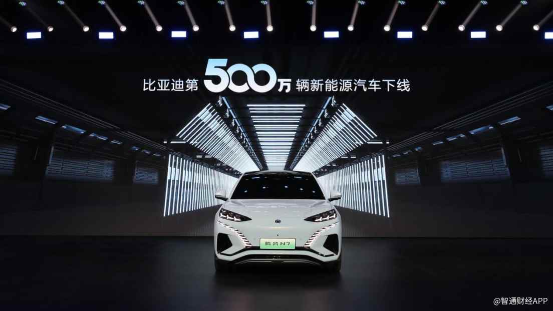 第500万辆新能源汽车下线，比亚迪（01211）携手同行打造世界级汽车品牌