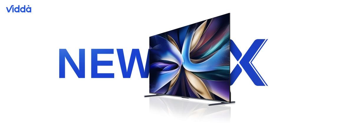 高刷旗舰性能越级！Vidda发布NEW X系列高刷电视新品