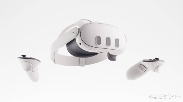 更薄、更轻、屏幕更优质 Meta(META.US)推出Quest 3 VR头盔