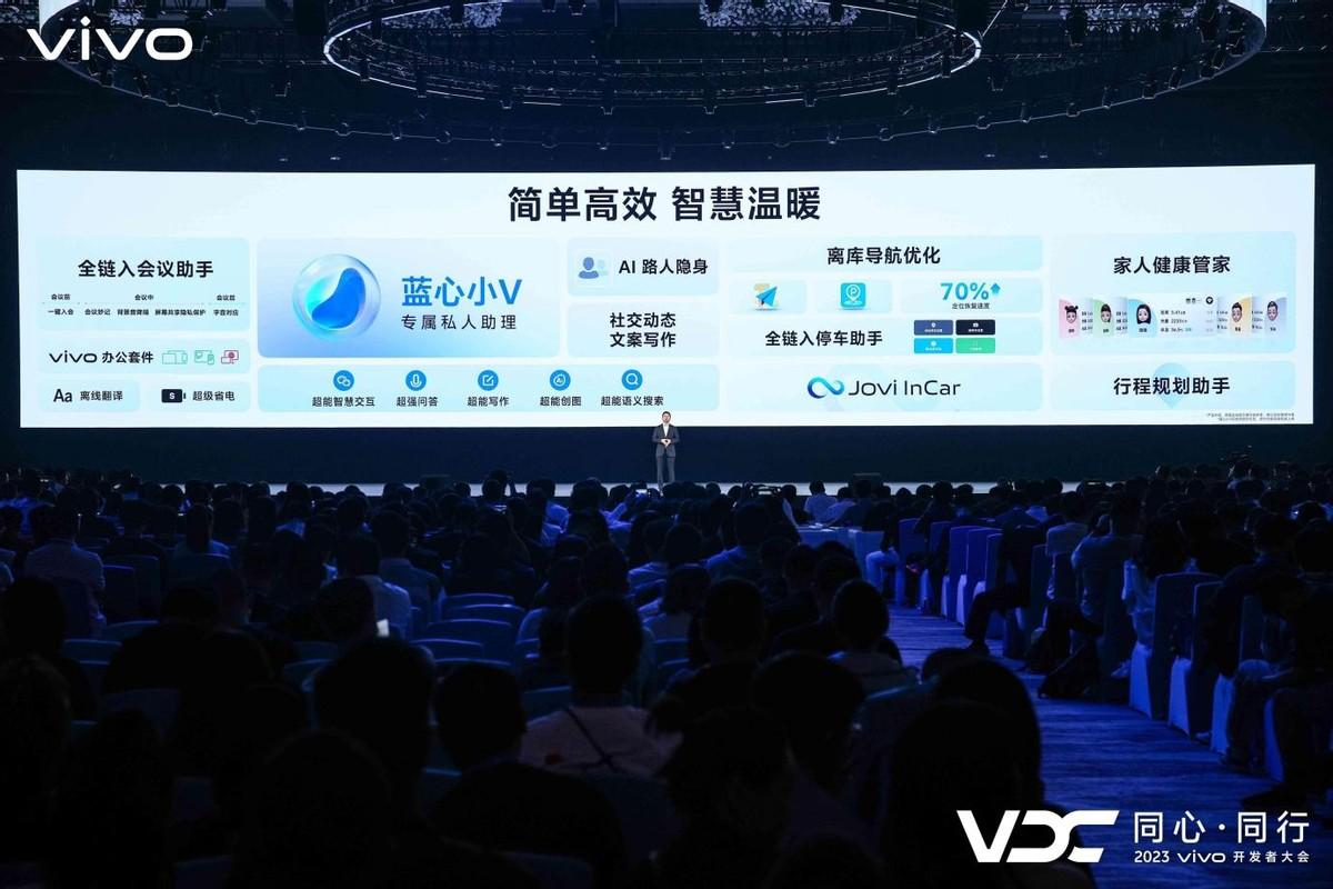 2023 VDC：vivo发布自研蓝心大模型及OriginOS 4 多领域创新成果亮相