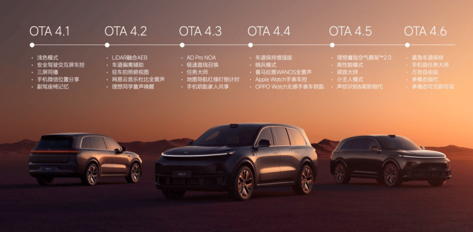 理想汽车史上最强OTA 智能驾驶平台全面升级