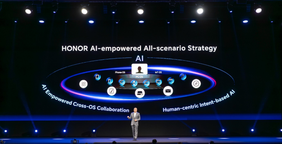 荣耀在MWC大会上发布AI使能的全场景战略
