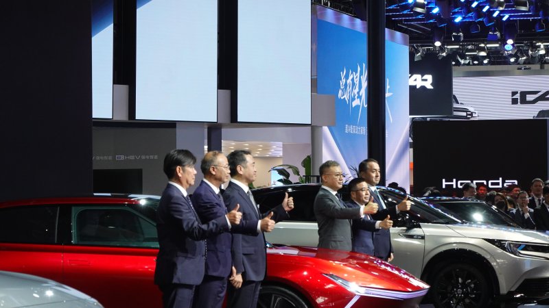 2024北京车展｜本田：2035年在中国销售车型中，纯电占比将达100%